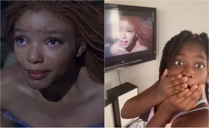 Otras generaciones la desaprueban, pero así celebran niñas afroamericanas el tráiler de 'La Sirenita'