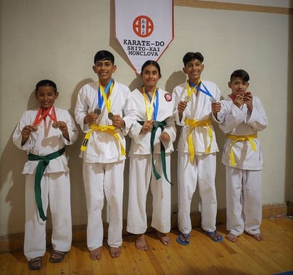 Logran presea en Copa Karate de Monclova