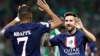 PSG; el tridente les dio el triunfo sobre Maccabi Haifa