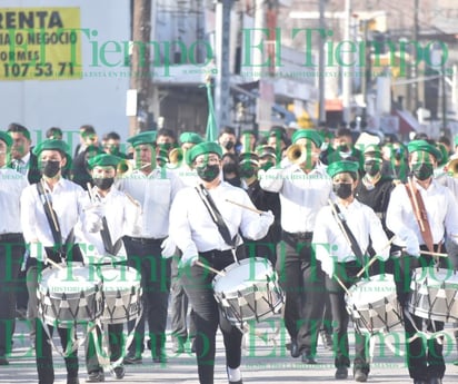 Institutos educativos realizan el tan esperado desfile del 16 de septiembre en Monclova 