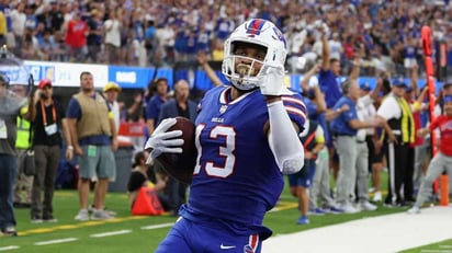 Gabe Davis en duda para jugar con Bills contra Titans en el Monday Night Football