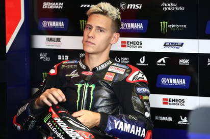 Quartararo: 'Una pena, porque es la primera vez que me siento bien en Aragón'