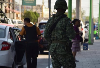 La presencia del ejército en las calles ha dado resultados positivos