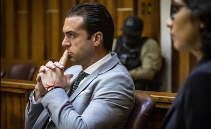 Así se veía Pablo Lyle en el inicio de su juicio por homicidio involuntario