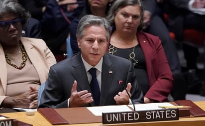 No podemos permitir que Putin se salga con la suya: Anthony Blinken en Consejo de Seguridad de ONU