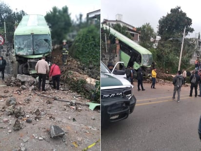 VIDEOS: Así fue el accidente de transporte público en la México-Cuernavaca