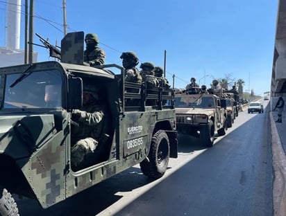 Seguridad en la laguna es reforzada por 300 militares