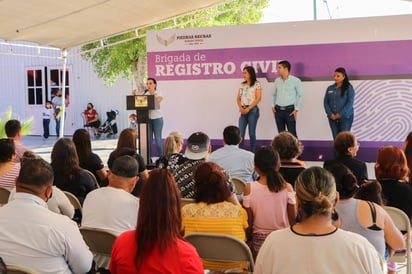 El DIF realiza la tercera campaña de brigada de registro civil