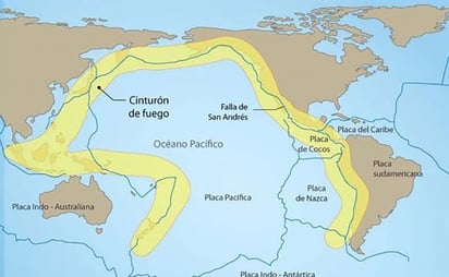 ¿Qué es el cinturón de fuego y cómo afecta a México con los sismos?