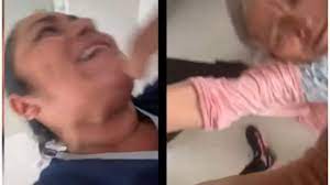 VIDEO: Abuelita que se tira al piso durante sismo y le dice a familia 'déjenme, ya me morí': 