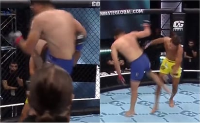 VIDEO: Peleador mexicano y su espectacular nocaut en el primer round