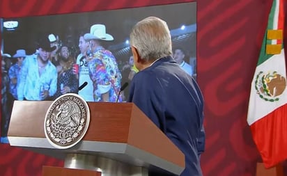 AMLO suma a su playlist de la mañanera 'Ya Supérame', de Grupo Firme