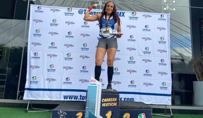 Elisa Pimentel, primer lugar en el inicio de temporada de Towerrunnig