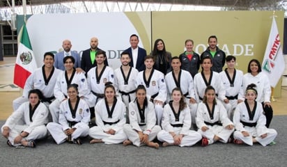 Estos son los integrantes de la Selección Mexicana de Taekwondo para el Mundial