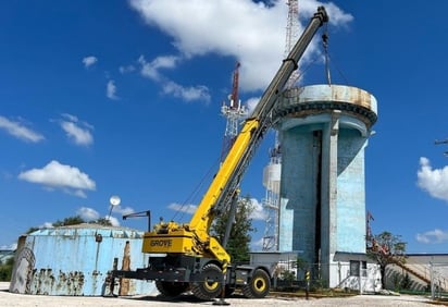 SIMAS terminará la obra del tanque elevado