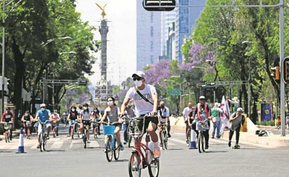 Por marcha del 2 de octubre, esta será la ruta del paseo ciclista del próximo domingo