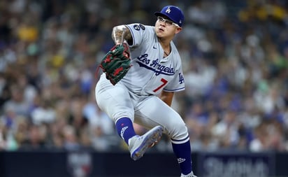 Julio Urías brilla en histórico triunfo de los Dodgers ante Padres