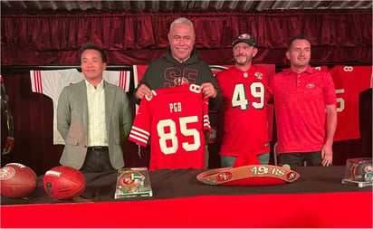 49ers, a crecer su comunidad en México para su regreso en noviembre