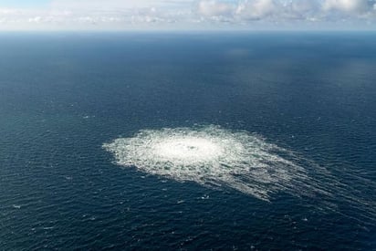 Ruptura en tubo de gas en el mar puede ser desastre climático catastrófico