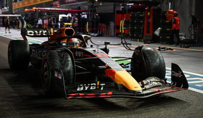 Checo Pérez largará segundo en el GP de Singapur