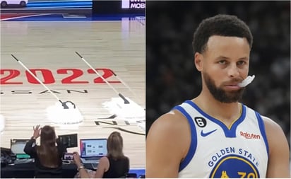 VIDEO: Los sorprendentes trapeadores robóticos de la NBA en Japón