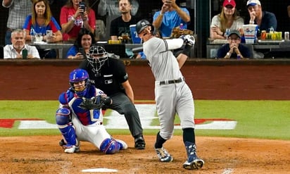 Yankees vence a Rangers, Judge sin jonrón