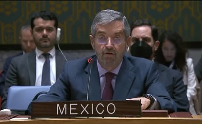 México condena ante la ONU lanzamiento de misil balístico a Japón; pide la desnuclearización completa