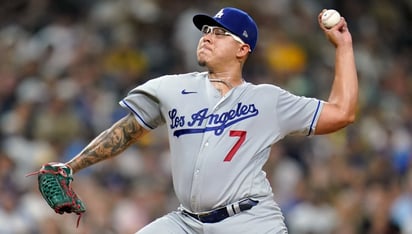 Julio Urías termina la temporada como líder de efectividad en la Liga 