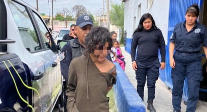 Enferma mental agrede a personas en la Zona Centro de Monclova 