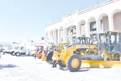 Maquinaria nueva aumentará las obras