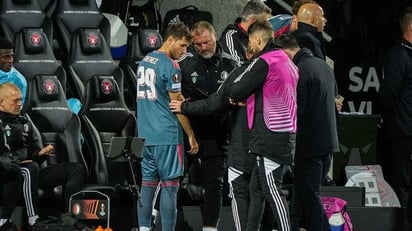 Santi Giménez entró y Midtjylland empató al Feyenoord por 2-2