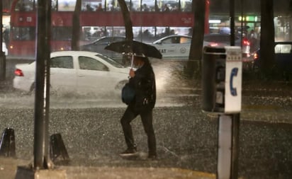 Activan Alerta Amarilla por lluvia fuerte en las 16 alcaldías