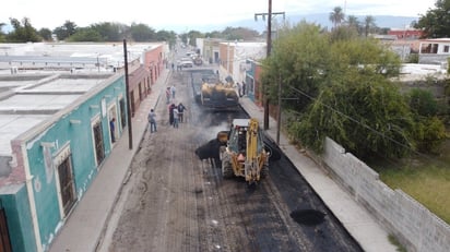 el 'corazón' de la ciudad esta remozado con pavimento nuevo con programa municipal