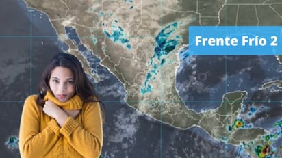 Frente frio 2 disminuirá la temperatura en Piedras Negras 