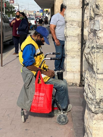 Aumentan pedigüeños e indigentes en Monclova