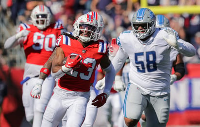 New England Patriots aplastó a los Detriot Lions con una sólida defensa