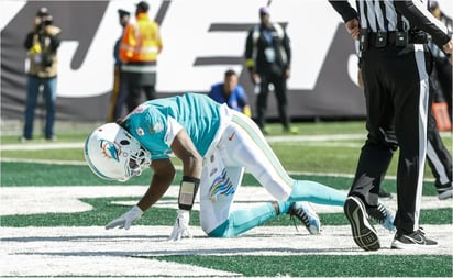 Los Dolphins caen ante Jets y vuelven a quedarse sin quarterback por lesión: En Miami llueve sobre mojado y Teddy Bridgewater se une a Tua Tagovailoa en la lista de lesionados en la segunda derrota consecu