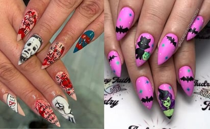 Los mejores diseños de uñas perfectos para Halloween