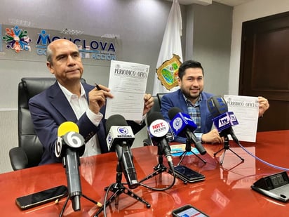 Alcalde Mario Dávila y regidor de Fomento Leonardo Hernández presentan reglamento de Promoción y Desarrollo Económico  