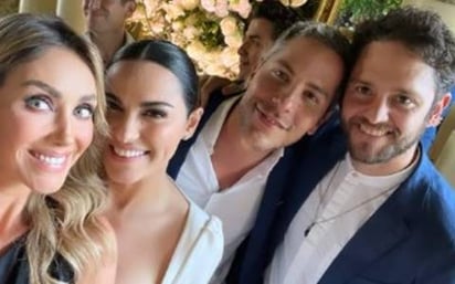 RBD se reencuentra en boda de Maite Perroni e interpretan 'Sálvame'