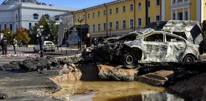 Rusia lanza ataque 'masivo' a Ucrania por explosión a puente