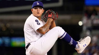 Mexicano Julio Urías abrirá Serie Divisional de Liga Nacional por Dodgers ante Padres