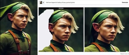 Estos anuncios hicieron creer a los fans que Tom Holland iba a interpretar a Link en la serie de Zelda para Netflix