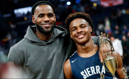 Hijo de LeBron James consigue millonario patrocinio aún sin llegar a la NBA