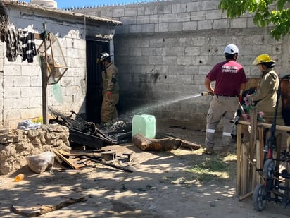 Vivienda se incendió por consecuencia de un corto circuito