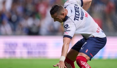 Rogelio Funes Mori imitó el festejo de Ray Lewis.