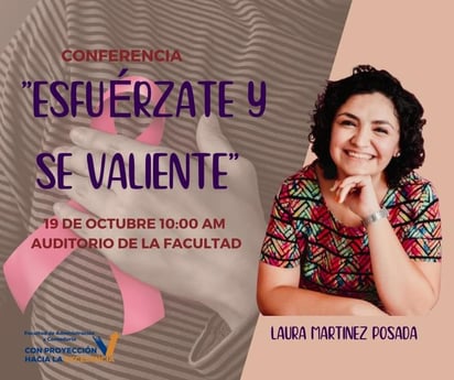 UAC invita a conferencia 'Esfuérzate y se valiente'