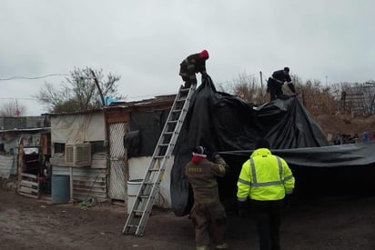 35 viviendas vulnerables afectadas por las lluvias en Monclova 