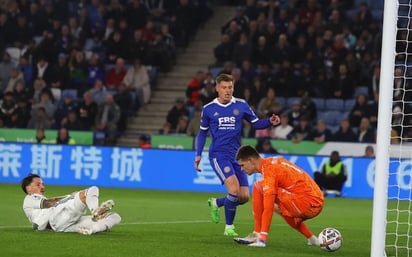 En su casa, Leicester City derrotó por 2-0 a Leeds United