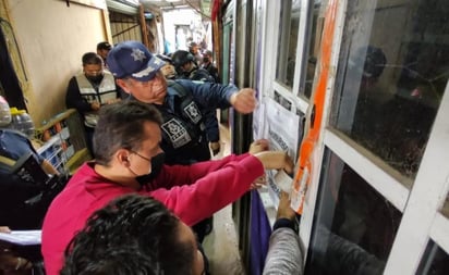 Clausuran empresa de seguridad privada usada de fachada para vender droga en la Central de Abasto de Oaxaca